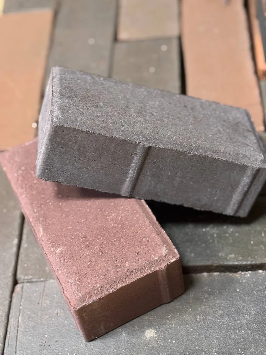 Брусчатка «Кирпич» 200x100x60 (2,6 кг.) шоколадная