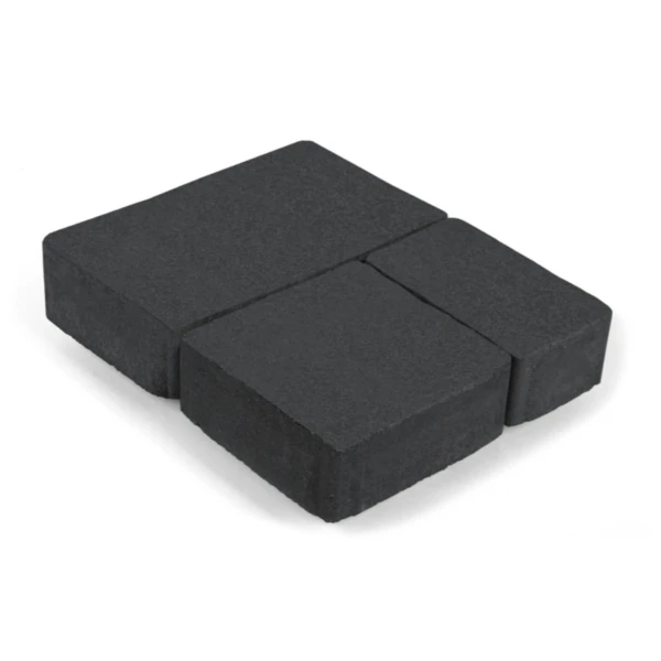 Брусчатка «Новый город» (h40мм) чёрная