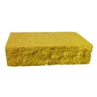 Кирпич декоративный колотый (250х80х88) жёлтый